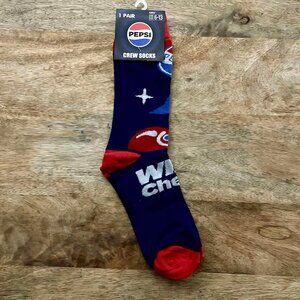 5/$20 NEW Adult Wild Cherry Pepsi Soda Pop Socks
